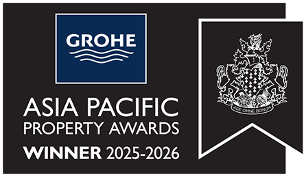 Winner of the Asia Pacific Property Awards, 2025-2026.